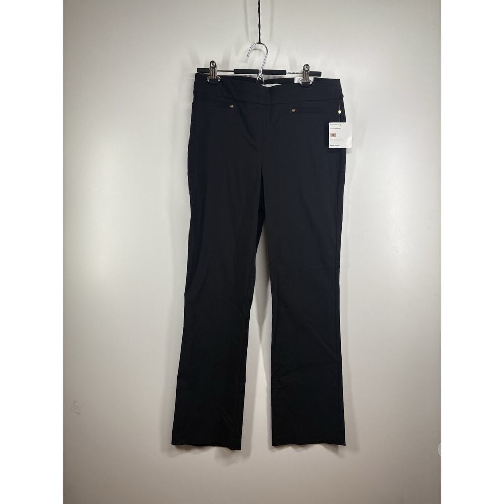 Sag Harbor Stretch Black Millennium Career Pants - Size 12 NEW MSRP $44